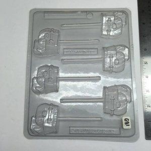 Candy Craft Mold Ghost Coffin Plastic Halloween Lollipop Sucker Haunted Autumn